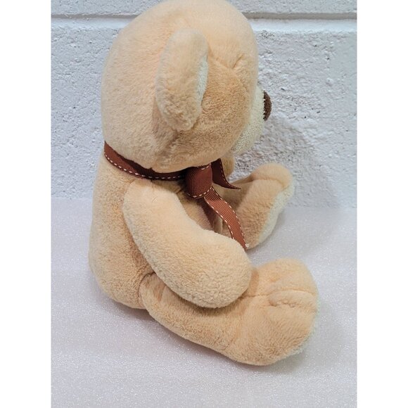 Russ Berrie Plushed Stuffed Teddy Bear BRADY Hard to Find Rare 10" - Picture 2 of 8